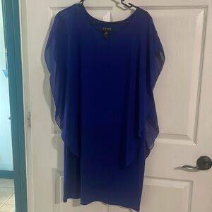 Enfocus women’s royal blue flowy dress